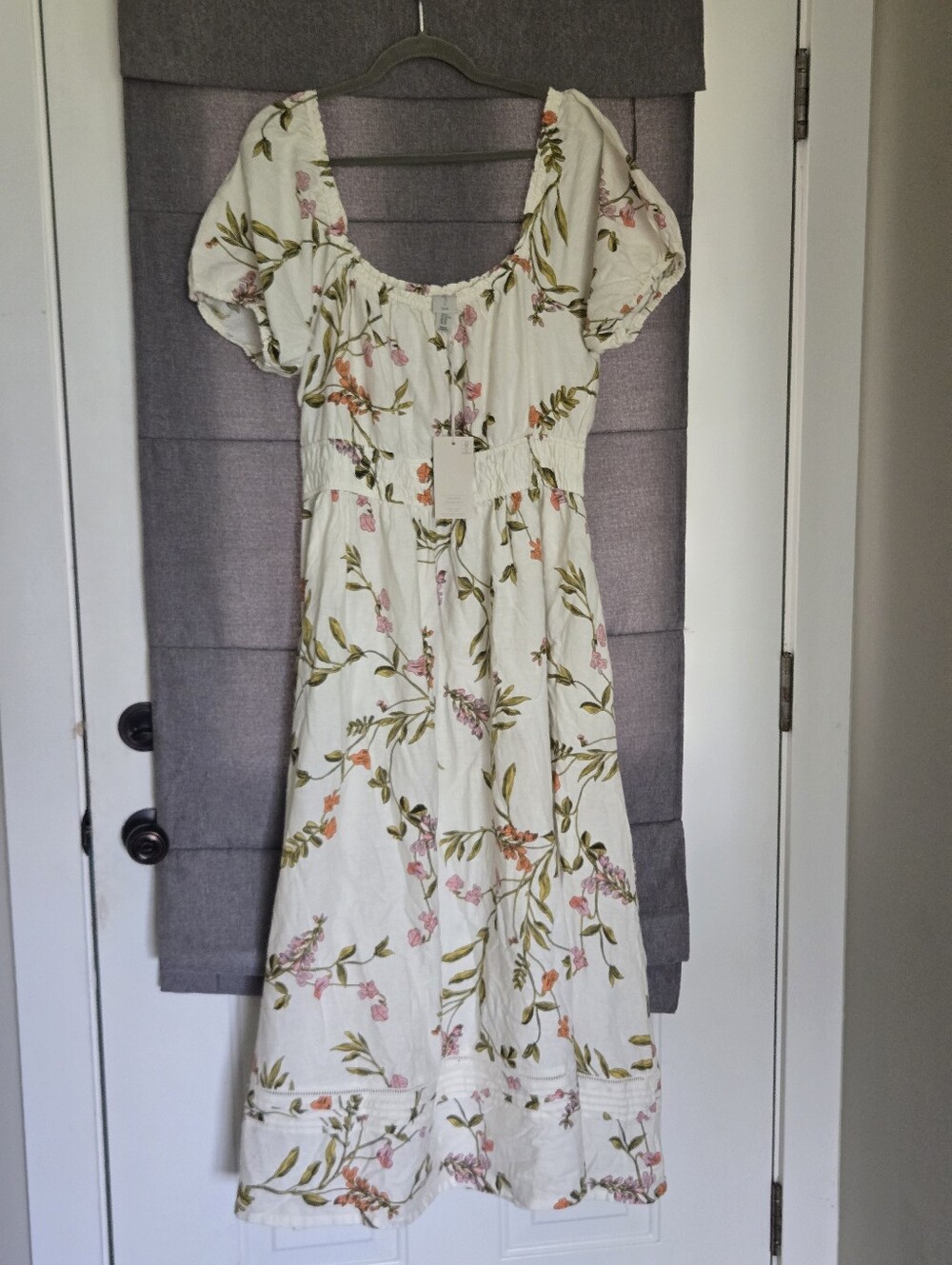 Joie Linen Blend Maxi Dress Size XL
